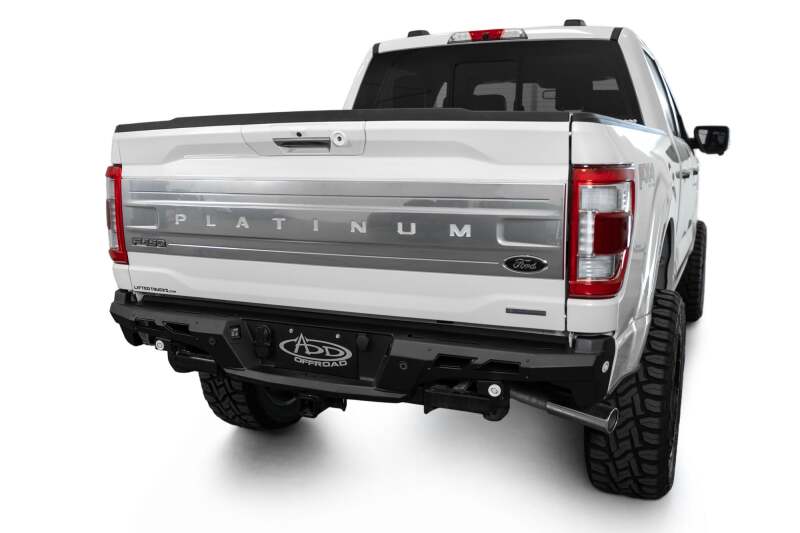 Ford F-150 Bumper - Rear - Addictive Desert Designs - Black Label - Hammer Black - `24-`27